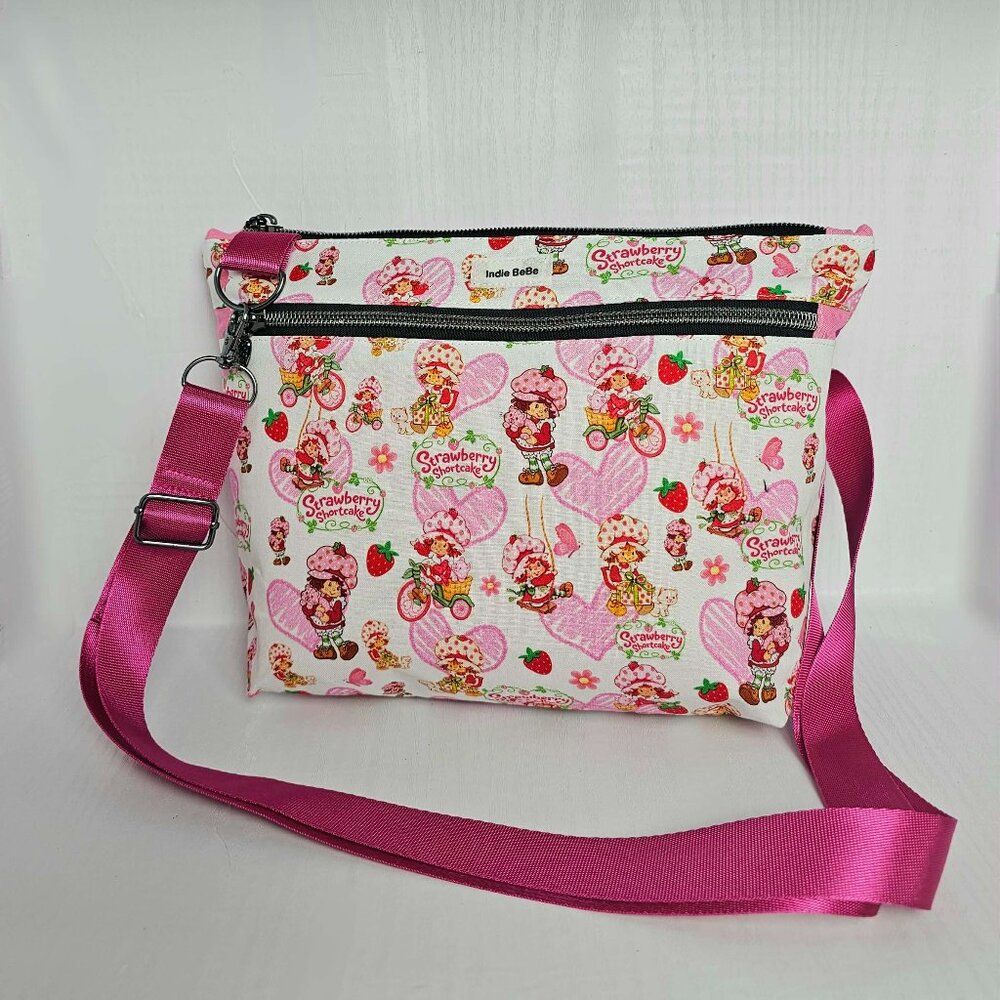 Vintage Strawberry Shortcake Crossbody Purse: 1980s Gift